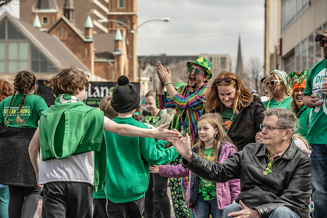 the 57th Annual Shamrock Club of Wisconsin St. Patrick's Day Parade